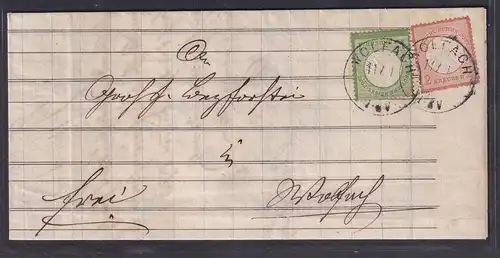 DR, Brustschild, Mi.F. Mi.-Nr. 7 + 8