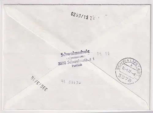 Bund, Eilbrief/FDC. mit Me.F. Mi.-Nr.  921