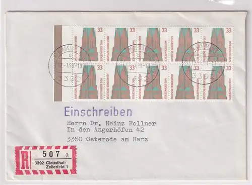 Bund, R-Fernbrief/FDC. mit Me.F. Mi.-Nr.  1399