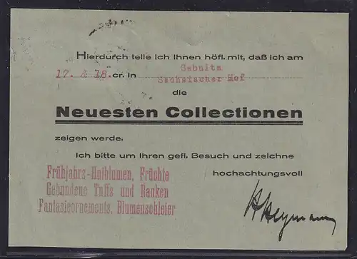 DR. Reklamekarte, Generalagentur In-u. Ausländ. Fabrikanten H. Heymann Berlin