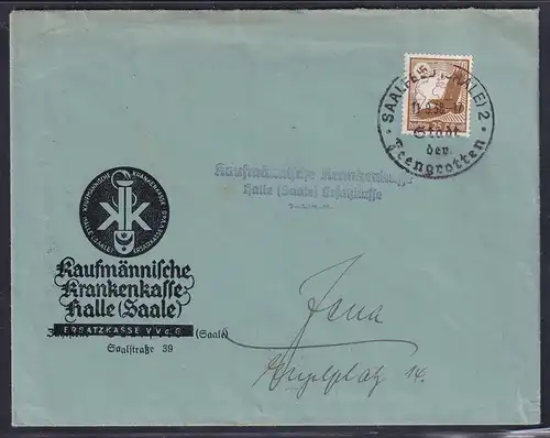 DR. Reklamebrief, Kaufmännische Krankenkasse Halle