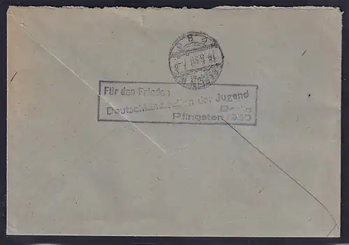 DDR, Losungsstempel   "Für den Frieden............................."