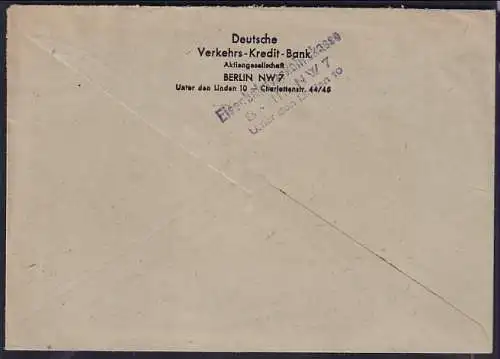 DDR, Losungsstempel   "Der Zweijahrplan ist der Weg ........................"