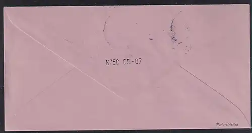 DDR. Eilbote-Fern-Brief mit MeF. Mi.-Nr. 937, Porto-Letztag!