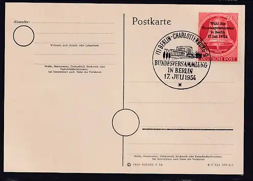 Berlin, FDC Mi.-Nr. 118