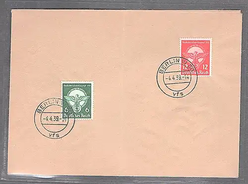 DR. FDC. Mi.-Nr. 689-690