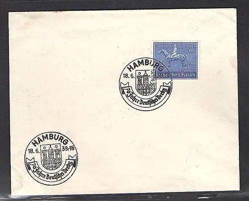 DR. FDC. Mi.-Nr. 698