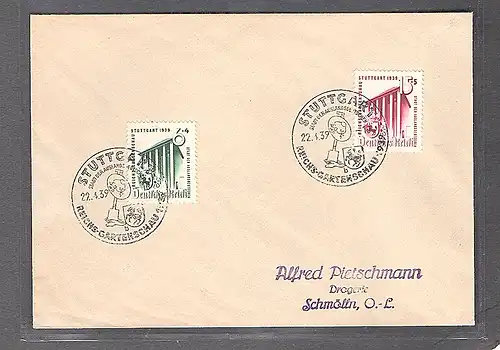 DR. FDC. Mi.-Nr. 692-93