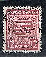 SBZ- Provinz Sachsen, Mi.-Nr.79 Yb, gestempelt,  FA.Jasch