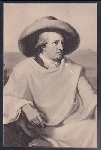 Bizone, Ereigniskarte Johann Wolfgang von Goethe mit Mi.-Nr. 108-110