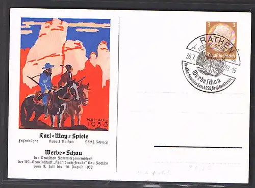 DR., Privatganzsache,  Karl May spiele,PP 122C94/02, gest.