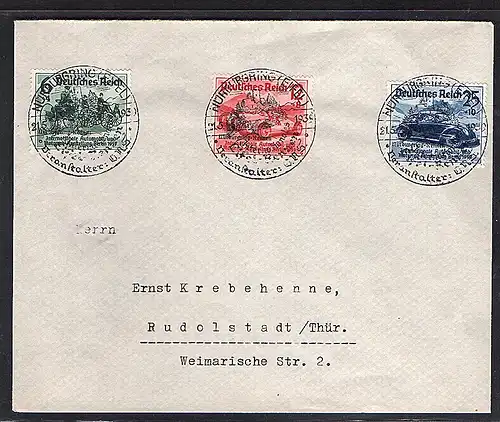 DR., Satzbrief Mi.-Nr. 695-697