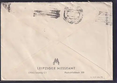 DDR., Fernbrief mit MeF. Mi.-Nr. 282