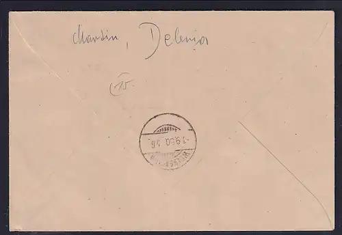 DDR.,R-Fernbrief mit EF. , Mi.-Nr. 260