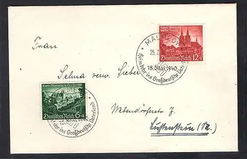 DR. FDC. Mi.-Nr.  748 - 749