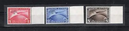 DR, Mi.-Nr. 496-498 SR-Stücke, Chicagofahrt, postfrisch, FA, SchlegelBPP