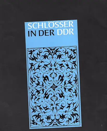 DDR - Gedenkblatt,Schlösser in der DDR. , D1986-2