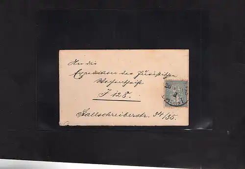 Privatpost, Packet-Fahrt, Berlin , EF. Mi.-Nr. 67