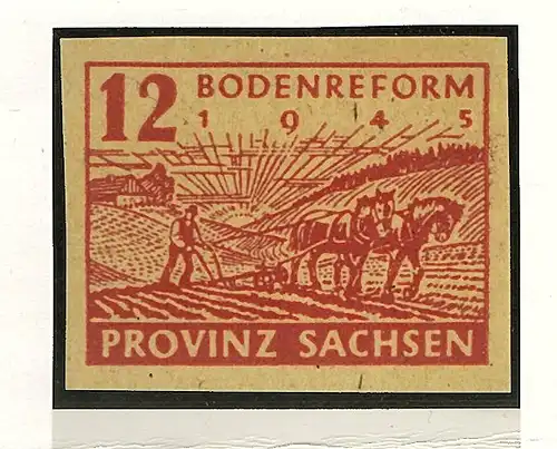 SBZ-Provinz sachsen, Mi.-Nr.86 Wa G postfrisch, FA. StröhBPP: