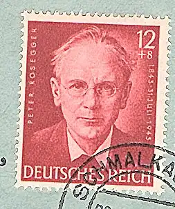 DR. Mi.-Nr. 856 II auf R-Fernbrief mit Ak-St.