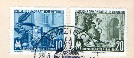 DDR. FDC Mi.-Nr. 479 - 480, 479 hat PF I, sign. Mayer