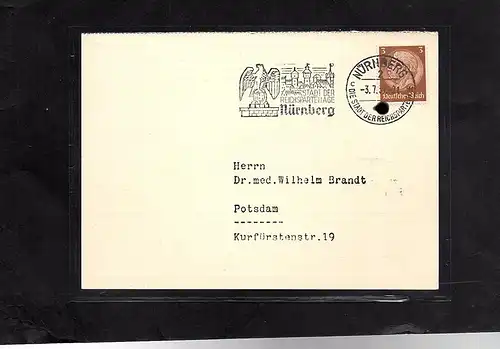 DR. Reklame-Karte, Sandoz A.-G. Nürnberg