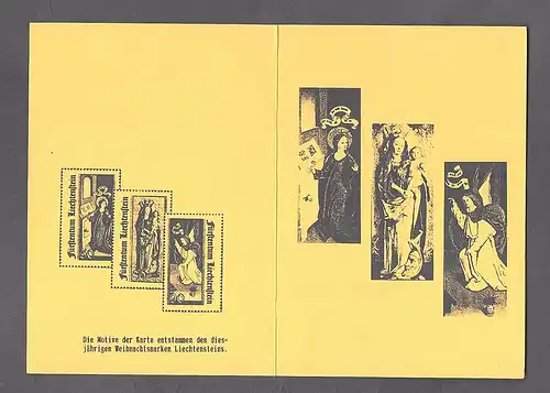 DDR - Gedenkkarte Weihnachten 1991