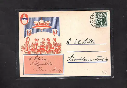 DR. Reklame-Karte, Osram