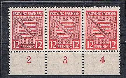 SBZ- Provinz Sachsen, Mi.-Nr.79 Yb, 79 Ya (2) Postfrisch, FA. Dr.Jasch.