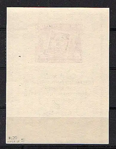  DDR., Mi.-Nr. Block 10 XII PF II gestempelt, sign. Mayer