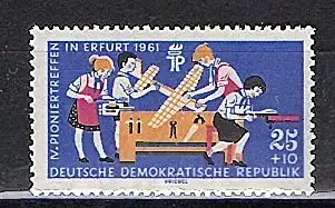 DDR. Mi.-Nr. 829 wz. 3 Y postfrisch, Sign. Mayer.