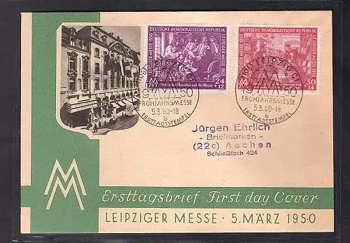 DDR-FDC. Mi.-Nr. 248-249