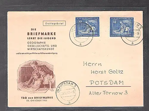 DDR FDC Mi.-Nr. 295