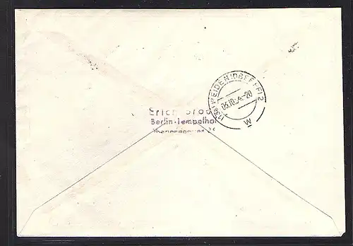 DDR. FDC Mi.-Nr. 435 - 442, FA.Mayer