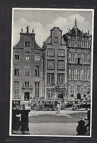 DR. Feldpost Ansichtkarte aus Danzig mit dem St. DEUTSCHE KRIEGSMARINE Nr. 40.