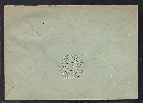 DDR. FDC Mi.-Nr. 260 FA.Mayer