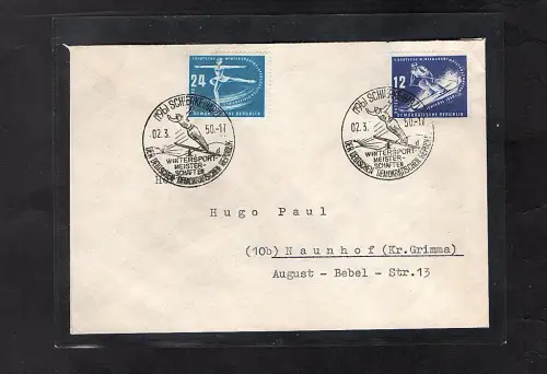 DDR - FDC Mi.-Nr. 246 - 247 FA.SchönherrBPP.