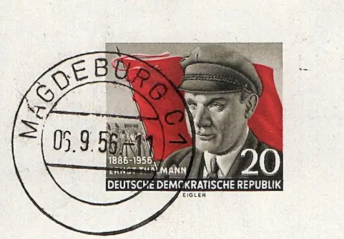 DDR. Mi.-Nr. Block 14 I gestempelt, FA. Mayer