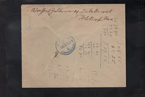 Deutsche Privatpost, Hansa-Berlin EF. Mi.-Nr. 1