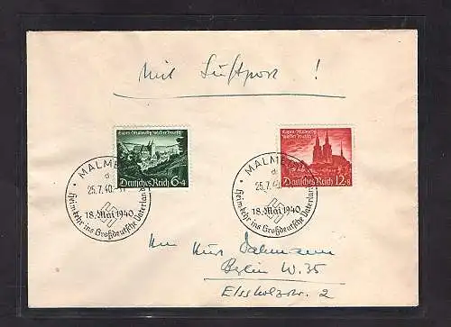 DR. FDC. Mi.-Nr. 748 - 749