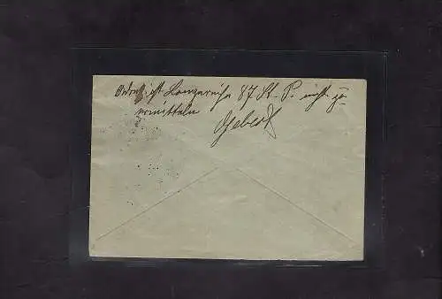 Privatpost, Hamburg EF. Mi.-Nr. 3