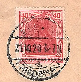 DR., Fernbrief mit EF. Mi.-Nr. 140 I, sign. WeibuchBPP.