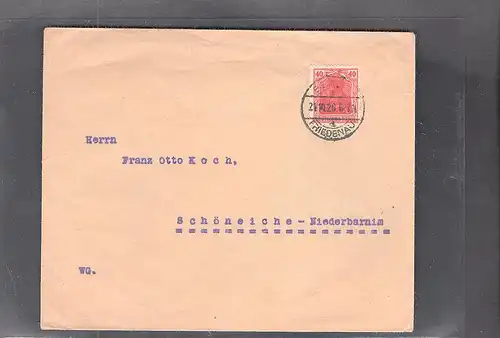 DR., Fernbrief mit EF. Mi.-Nr. 140 I, sign. WeibuchBPP.