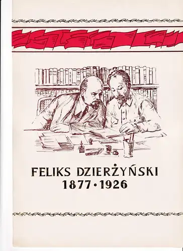 DDR - Gedenkblatt, Feliks Dzierzynski 1877-1926, A15-1977 a