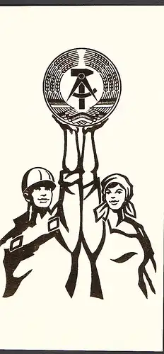 DDR - Gedenkblatt, X Parteitag der SED, C5-1981
