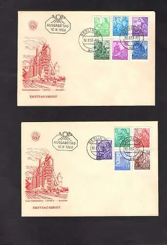 DDR.FDC. Mi.-Nr. 362-379