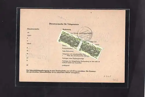 DDR., Telegramm mit Me.F. Mi.-Nr. 3365