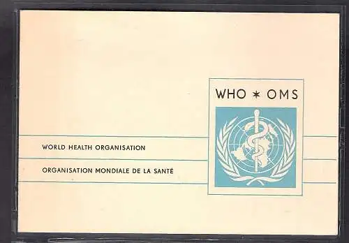 DDR - Gedenkblatt, WHO. C3-1966-N-26.04-1966