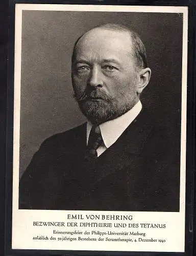 DR. EF. Mi.-Nr. 760 auf  Maximum-Karte Von Behring