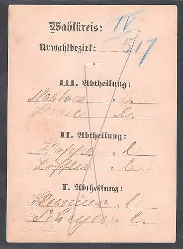 DR. Rohrpost Ganzsache mit Zudruck von1882 gelaufen.